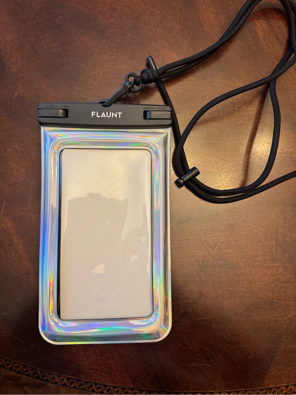 Flaunt Iridescent Waterproof Phone Case Pouch